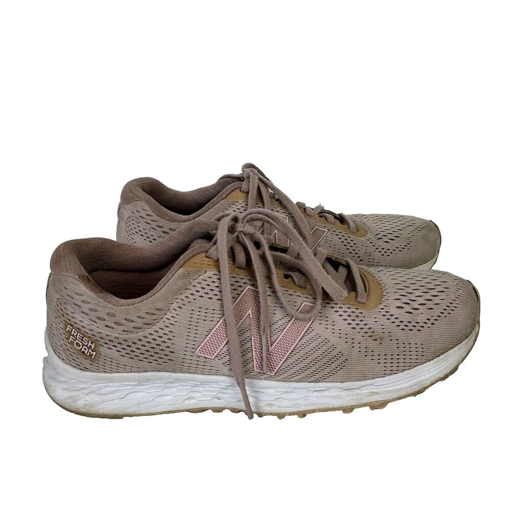 New Balance Fresh Foam Arishi Sneakers Nude Pink Tennis Shoes Comfort Womens 8.5